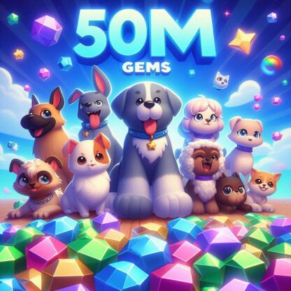 🚀 50M Gems – Pets GO | Instant & Secure Delivery